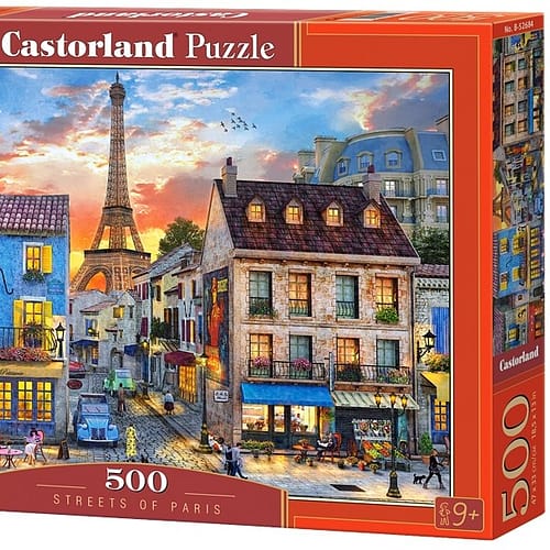 streets of paris puzzel  stukjes