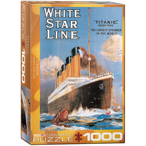 Titanic White Star Line Puzzel