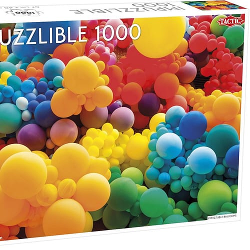 impuzzlible balloons puzzel  stukjes