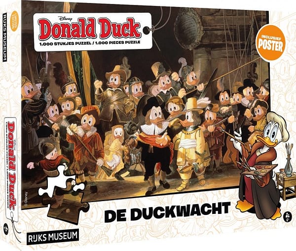 donald duck special de duckwacht puzzel  stukjes