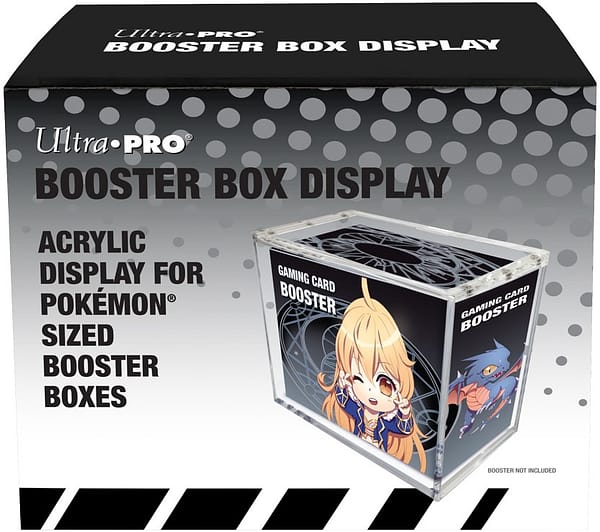 booster box display for pokemon
