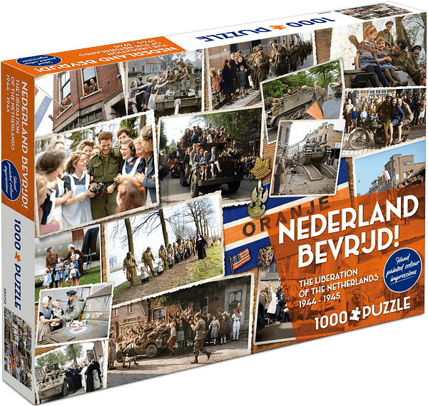nederland bevrijd puzzel  stukjes