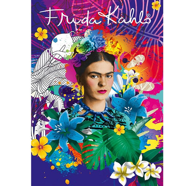 Frida Kahlo Puzzel  stukjes