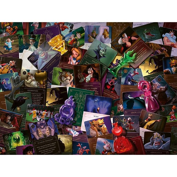Disney Villainous All Villains Puzzel  stukjes