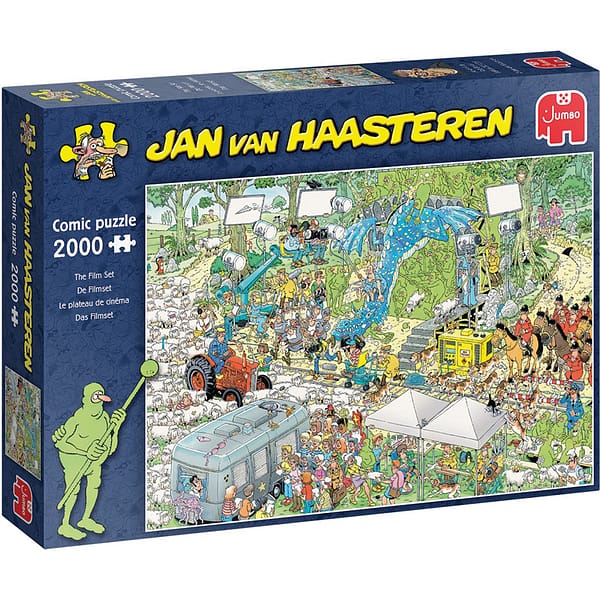 Jan van Haasteren The Film Set Puzzel  stukjes