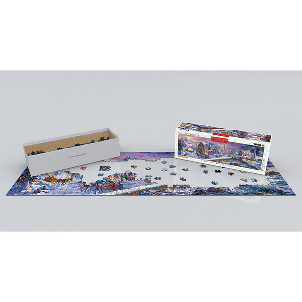 Holiday at the Seaside Panorama Puzzel