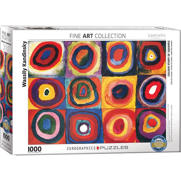 Colour Study of Squares Wassily Kandinsky Puzzel