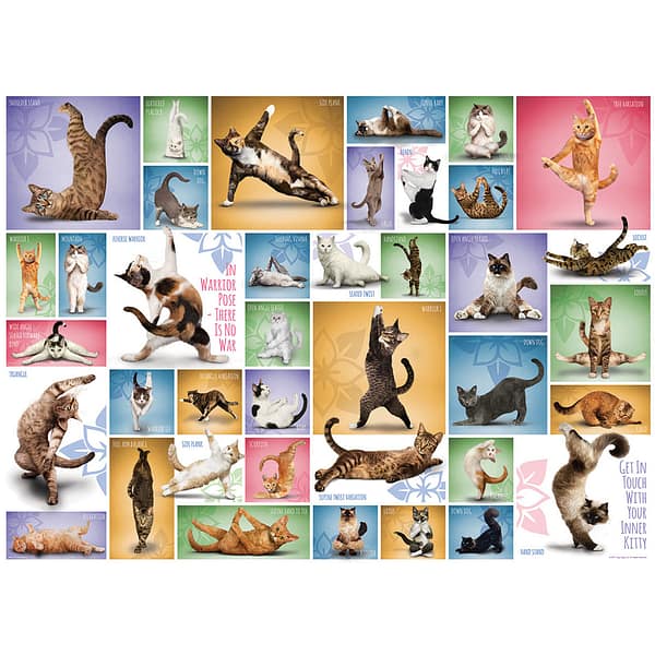 Yoga Cats Puzzel