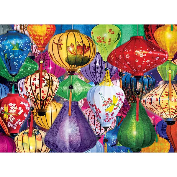 Asian Lanterns Puzzel