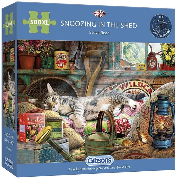 snoozing in the shed puzzel l