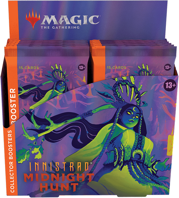 magic the gathering innistrad midnight hunt collector boosterbox