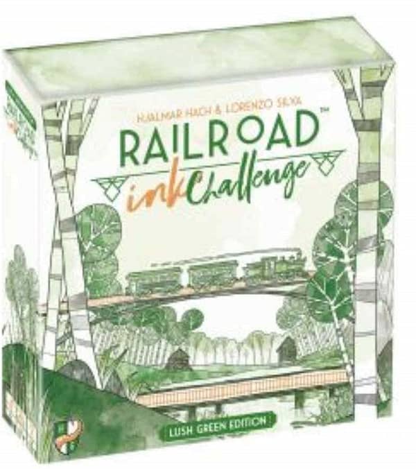 railroad ink lush green edition