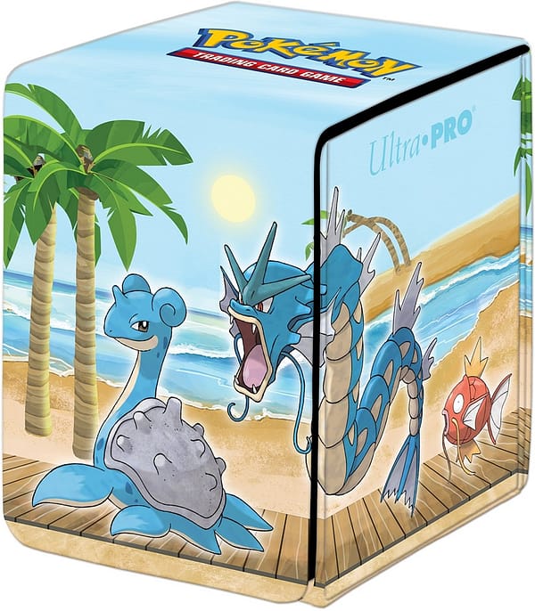 pokemon alcove flip box deckbox gallery series seaside