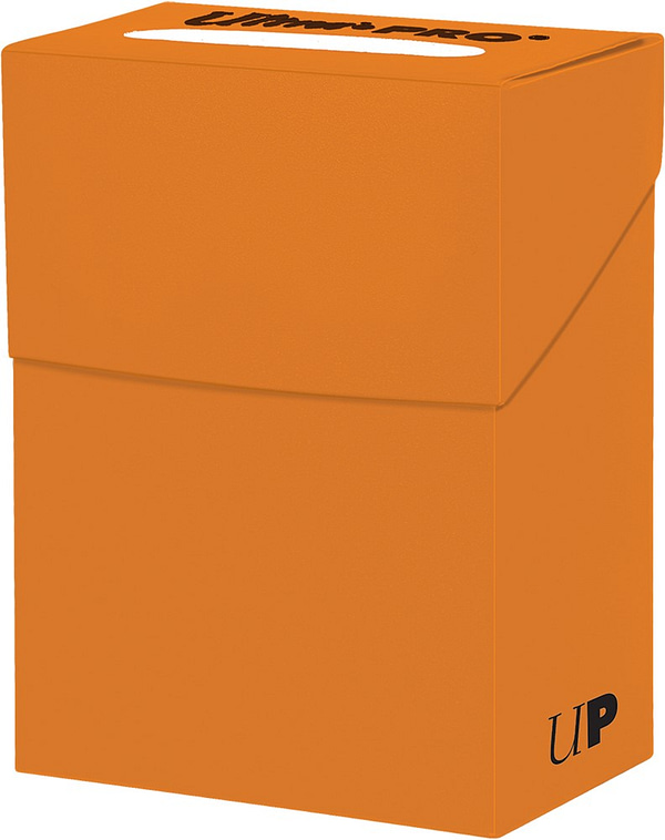 deckbox solid oranje