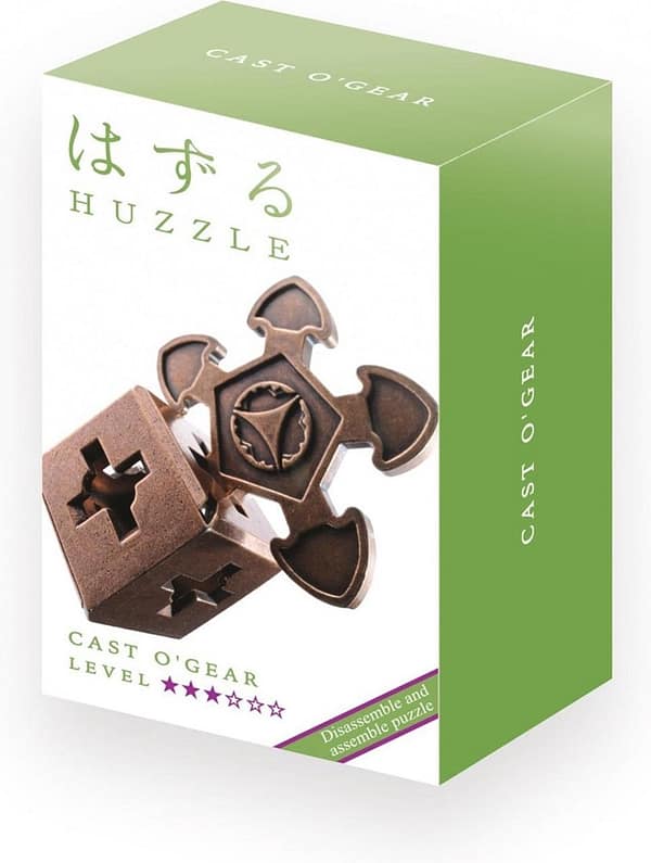 huzzle cast puzzle o gear level