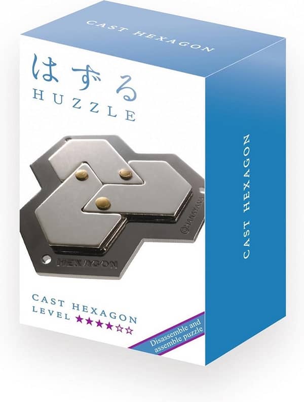 huzzle cast puzzle hexagon level