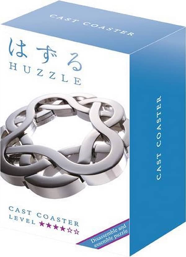huzzle cast puzzle coaster level