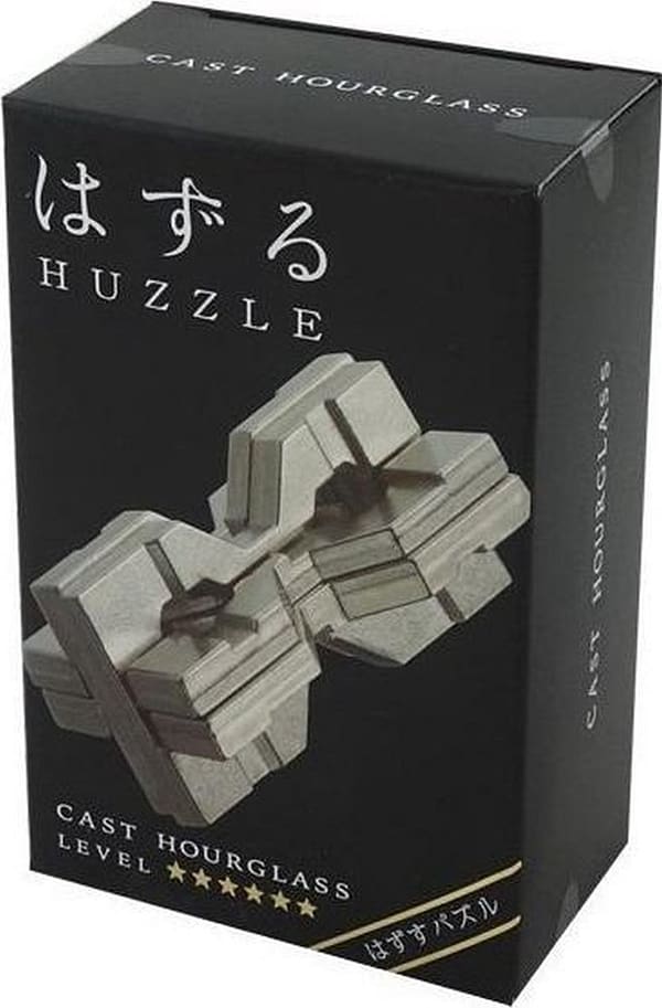 huzzle cast puzzle hourglass level