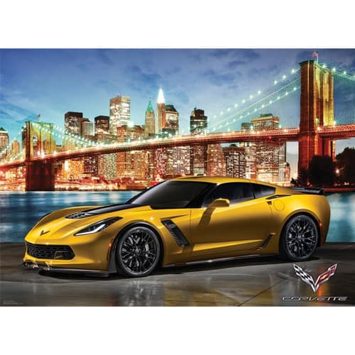 Corvette Z Out for a Spin Puzzel