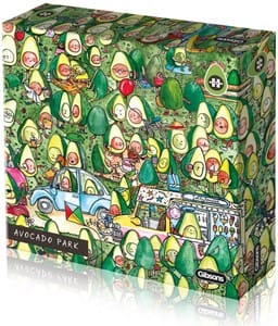 avocado park puzzel  stukjes