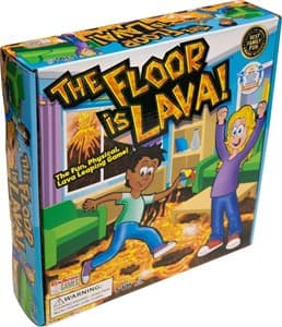 the floor is lava kinderspel