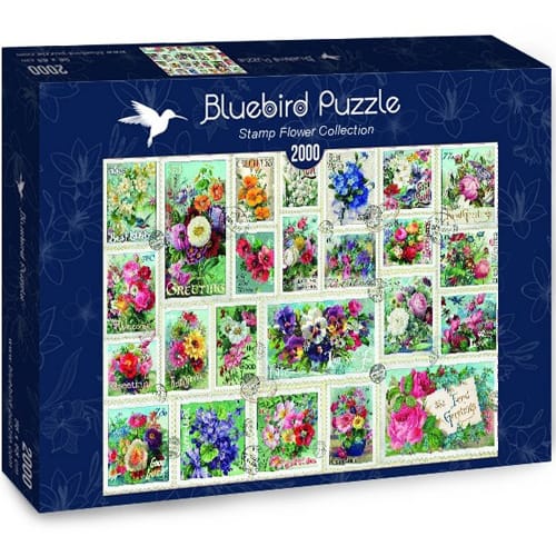 Stamp Flower Collection Puzzel
