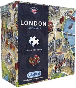 london landmarks puzzel  stukjes