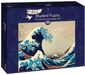 hokusai the great wave off kanagawa puzzel  stukjes
