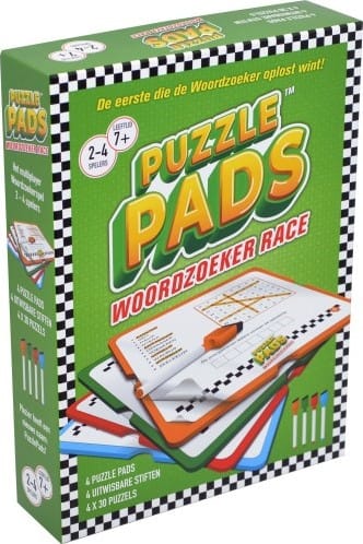 puzzlepads woordzoeker race