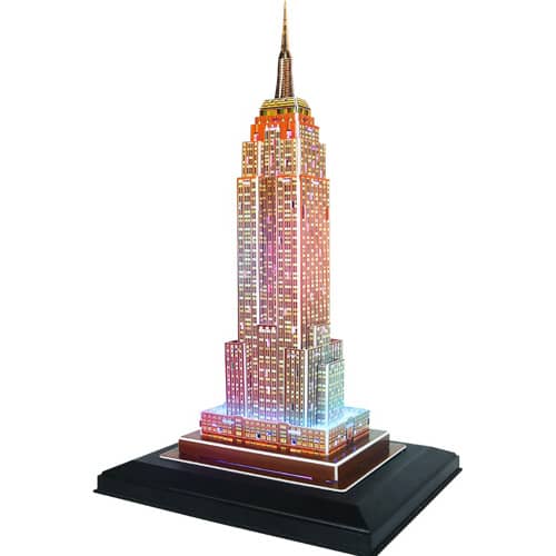 D Puzzel Empire State Building LED
