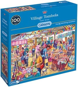 village tombola puzzel  stukjes