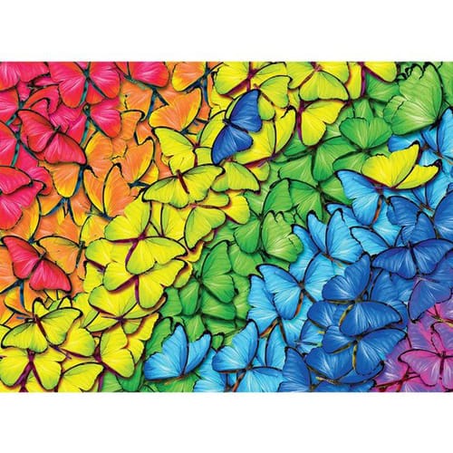 Butterfly Rainbow Puzzel