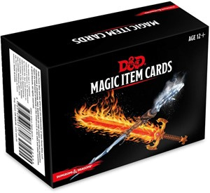 d d spellbook cards magic item deck  cards