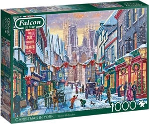 falcon christmas in york puzzel  stukjes