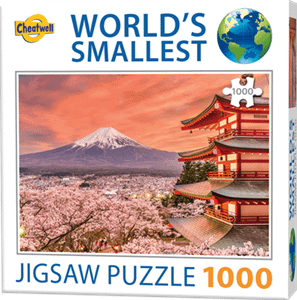 world s smallest mount fuji puzzel  stukjes